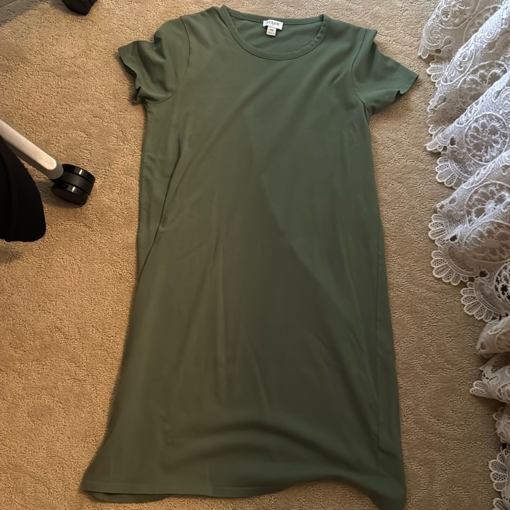 Jcrew tshirt dress